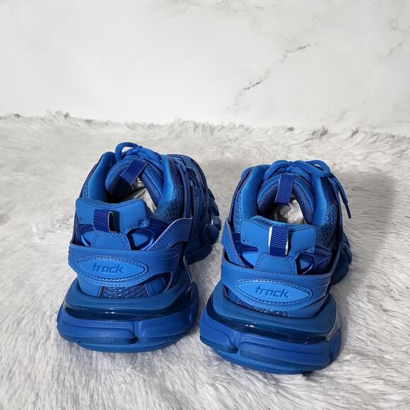 Balenciaga Track Sneakers Screen Blue size EU 41 / US 8 NIB - Picture 4 of 13